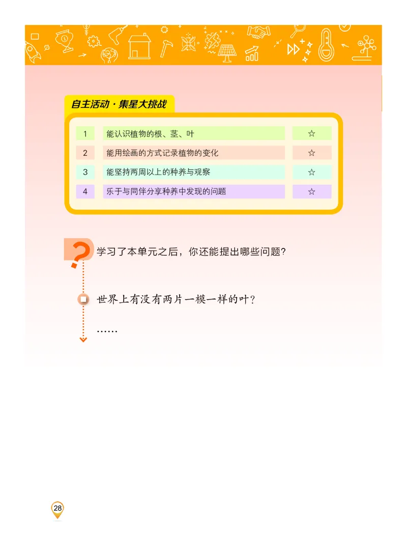 科学一下沪科版五四制（2025春）_小学全网线上同款资料_2025春新增教材合集_小学科学（2025春新教材）