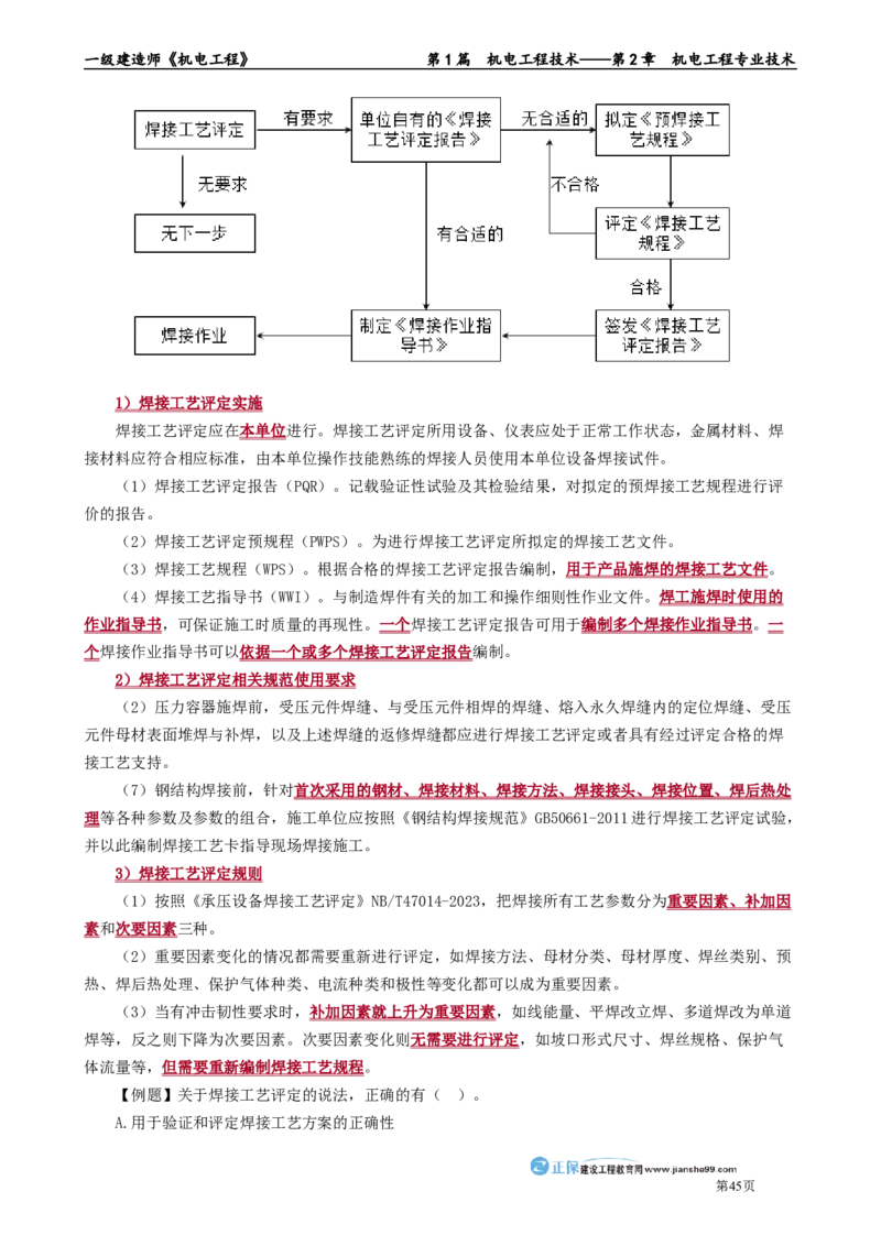第2章　机电工程专业技术_2026年一级建造师_2026年一建机电_2025年一建机电SVIP_02-基础精讲✿高端面授✿深度强化_04-机电《基础精讲班》康仁杰JG_讲义