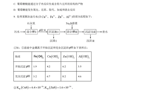 2023年高考化学试卷（湖南）（空白卷）_历年高考真题合集_化学历年高考真题_新&middot;PDF版2008-2025&middot;高考化学真题_化学（按年份分类）2008-2025_2023&middot;高考化学真题