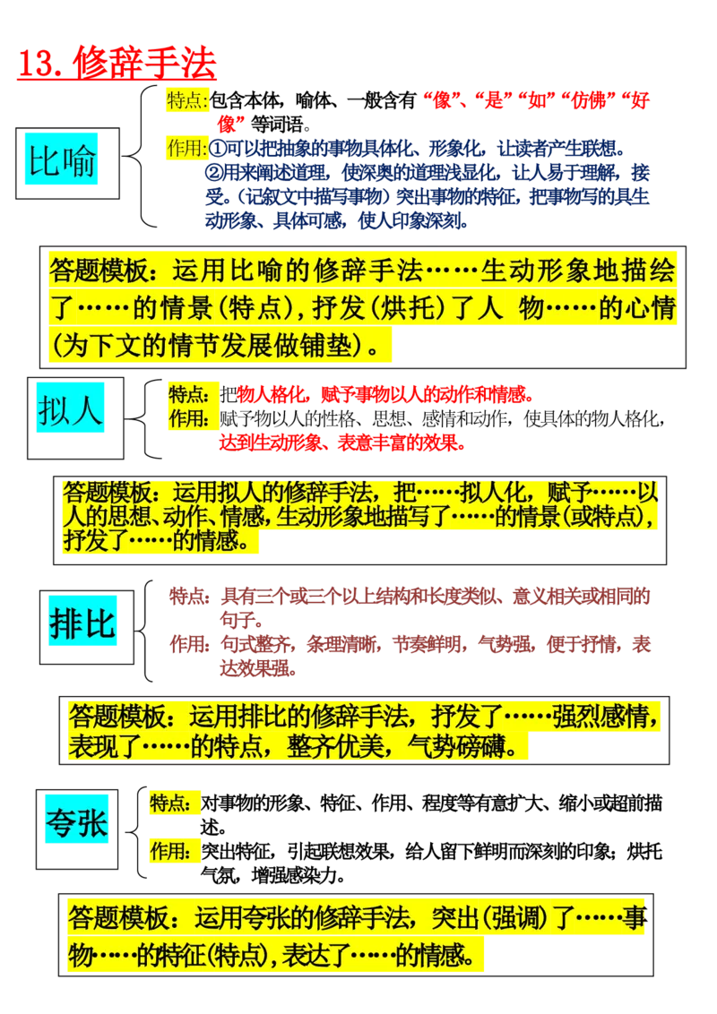 阅读理解满分公式记叙文和说明文(1)_小学全网线上同款资料_41号文件夹4-6年级