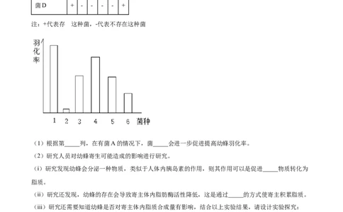 2023年高考生物试卷（天津）（空白卷）_生物历年高考真题_新&middot;Word版2008-2025&middot;高考生物真题_生物（按年份分类）2008-2025_2023&middot;高考生物真题