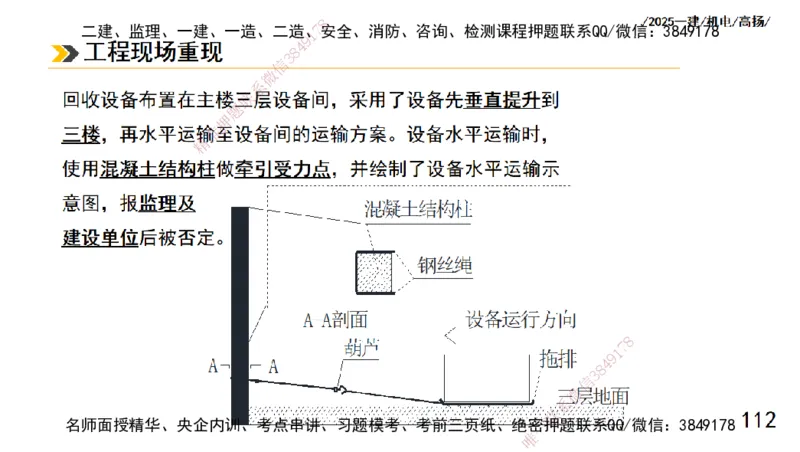 s2025一建机电-高扬-技术板块1-设备_2026年一级建造师_2026年一建机电_2025年一建机电SVIP_04-冲刺串讲✿考点强化✿小灶集训_31-机电《案例专项班》高扬DL_讲义