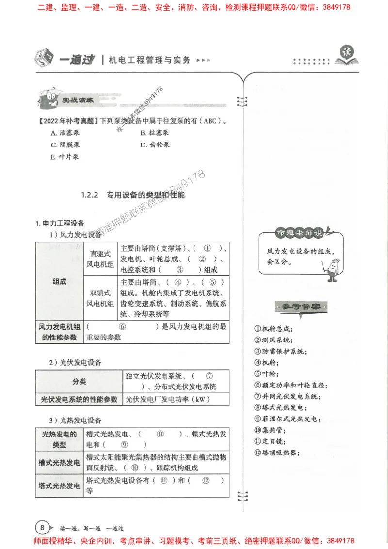 一建机电-一建一遍过-高频考点默写本（25年新版）_2026年一级建造师_2026年一建机电_2025年一建机电SVIP_01-精华文档✿电子教材✿历年真题
