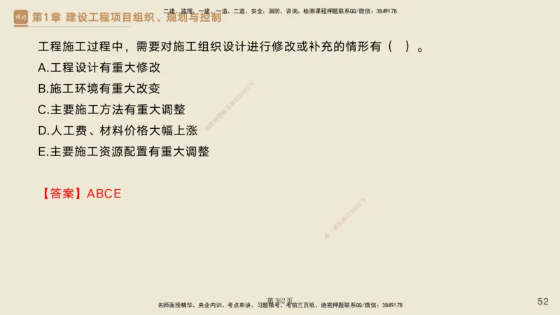 私塾密训&mdash;&mdash;讲义合集_2026年一级建造师_2026年一建管理_2025年一建管理SVIP_04-冲刺串讲✿考点强化✿小灶集训_49-管理《考前私塾密训》宿吉南HX_讲义