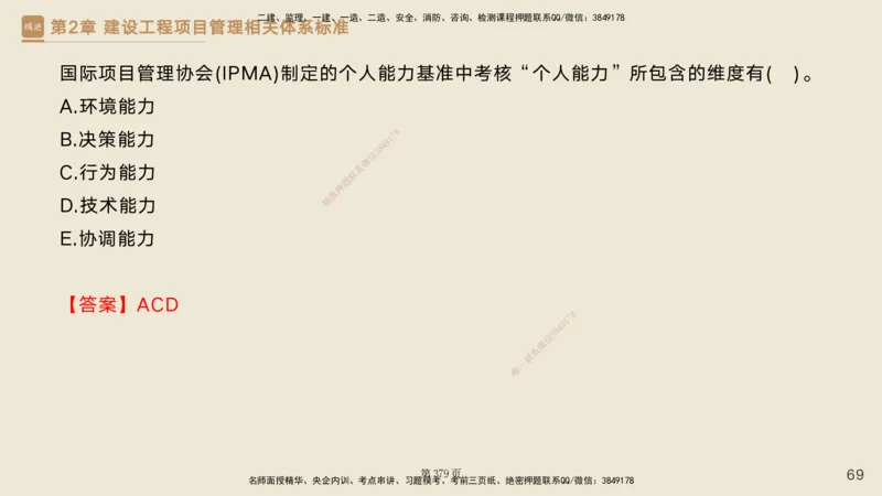 私塾密训&mdash;&mdash;讲义合集_2026年一级建造师_2026年一建管理_2025年一建管理SVIP_04-冲刺串讲✿考点强化✿小灶集训_49-管理《考前私塾密训》宿吉南HX_讲义