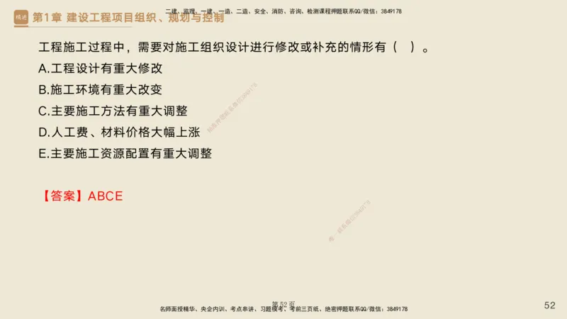私塾密训&mdash;&mdash;讲义合集_2026年一级建造师_2026年一建管理_2025年一建管理SVIP_04-冲刺串讲✿考点强化✿小灶集训_49-管理《考前私塾密训》宿吉南HX_讲义