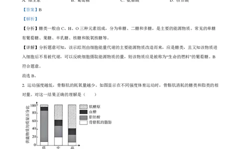 2023年高考生物试卷（北京）（解析卷）_生物历年高考真题_新&middot;PDF版2008-2025&middot;高考生物真题_生物（按年份分类）2008-2025_2023&middot;高考生物真题