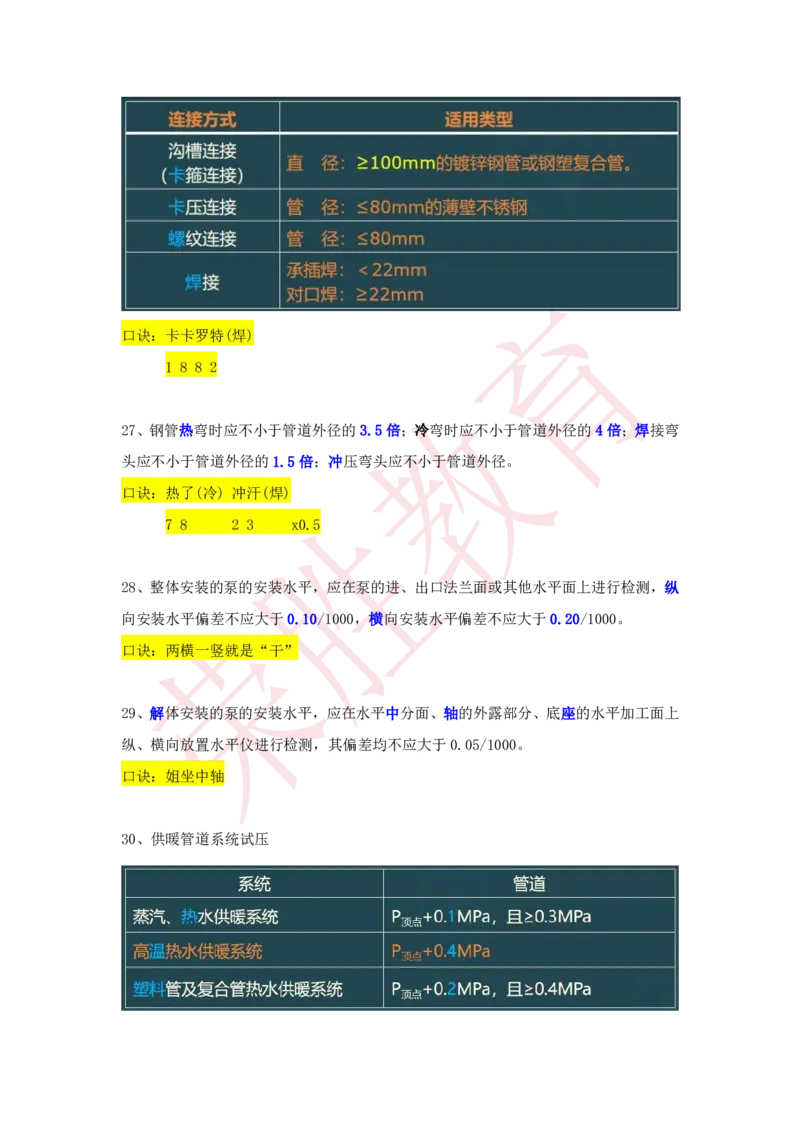 RS-机电-速记口诀_2026年一级建造师_2026年一建机电_2025年一建机电SVIP_01-精华文档✿电子教材✿历年真题_44-机电《记忆口诀》RS