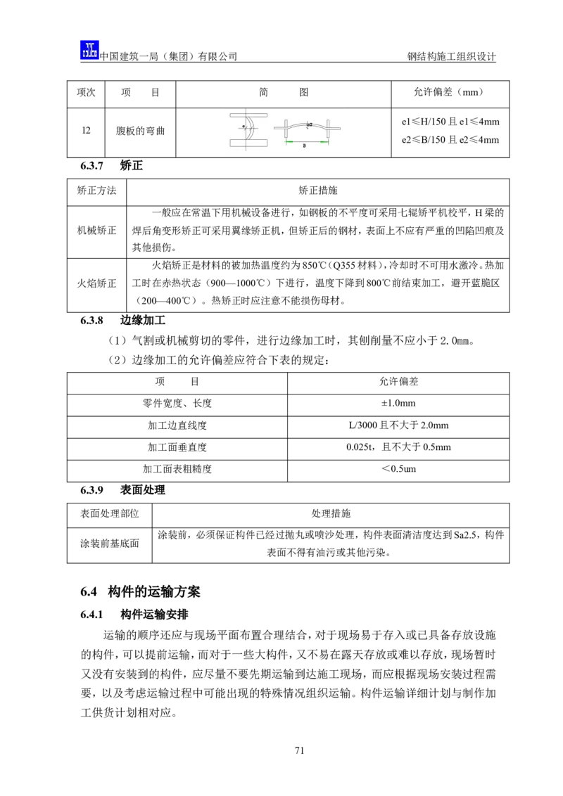 中国人民大学项目钢结构施工方案_2021-2023年优秀施组方案_施工方案_中国人民大学通州新校区项目钢结构专项施工方案_001施工方案