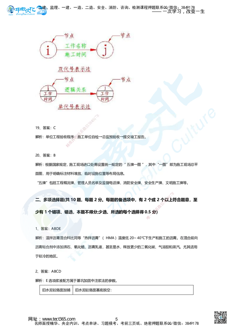 04-2025年一建市政集训B卷：答案及解析_2026年一级建造师_2026年一建市政_2025年一建市政SVIP_05-考前密训✿央企特训✿机构普押_43-市政《集训AB卷》ZJ