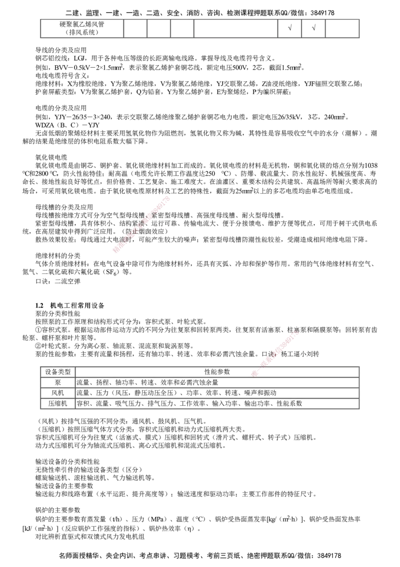 第01讲　机电工程常用材料与设备_2026年一级建造师_2026年一建机电_2025年一建机电SVIP_04-冲刺串讲✿考点强化✿小灶集训_45-机电《冲刺串讲班》康仁杰JG