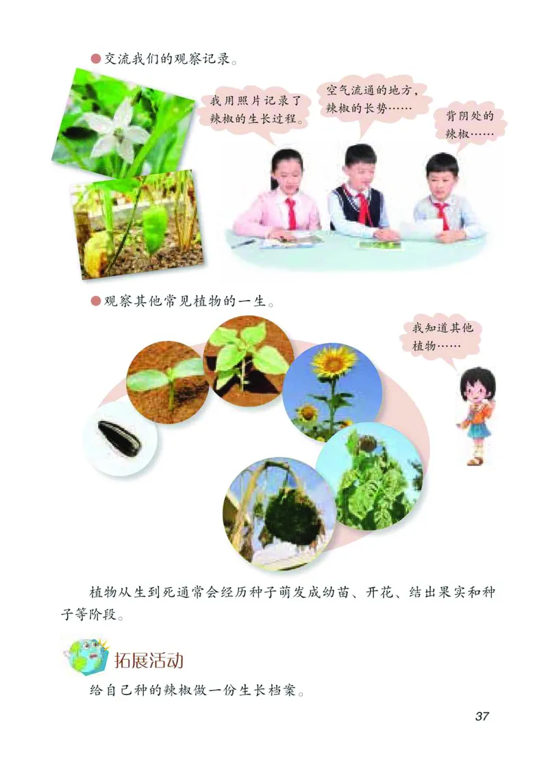 青岛版4年级科学下册高清教材_全部版本&bull;小学科学电子课本_青岛版63制小学科学课本