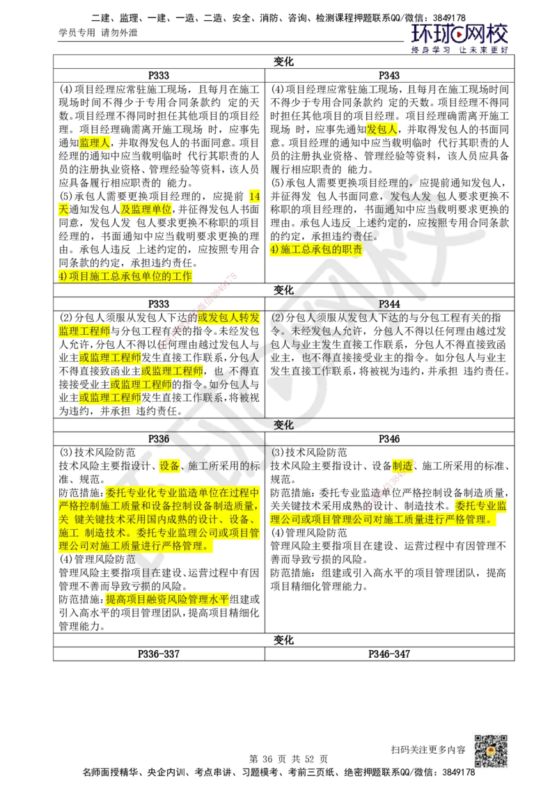 HQ-机电-新教材变动解析_2026年一级建造师_2026年一建机电_2026年一建机电SVIP_2026一建机电SVIP_02-基础精讲✿高端面授✿深度强化_00-新教材变动解析