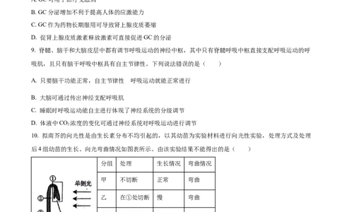 2023年高考生物试卷（山东）（空白卷）_生物历年高考真题_新&middot;Word版2008-2025&middot;高考生物真题_生物（按省份分类）2008-2025_2008-2025&middot;（山东）生物高考真题