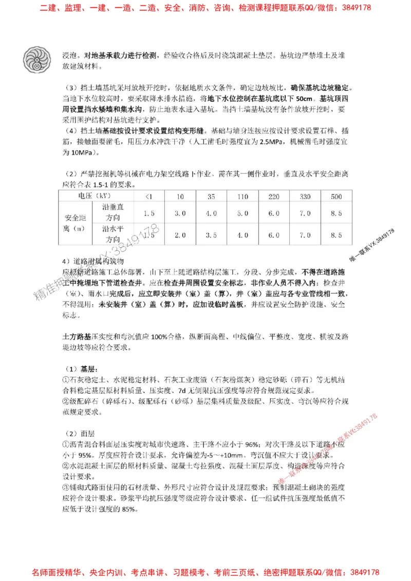 2025-1-董雨佳-考前密训（一）_1_2026年一级建造师_2026年一建市政_2025年一建市政SVIP_05-考前密训✿央企特训✿机构普押_34-市政《考前密训班》董雨佳_讲义