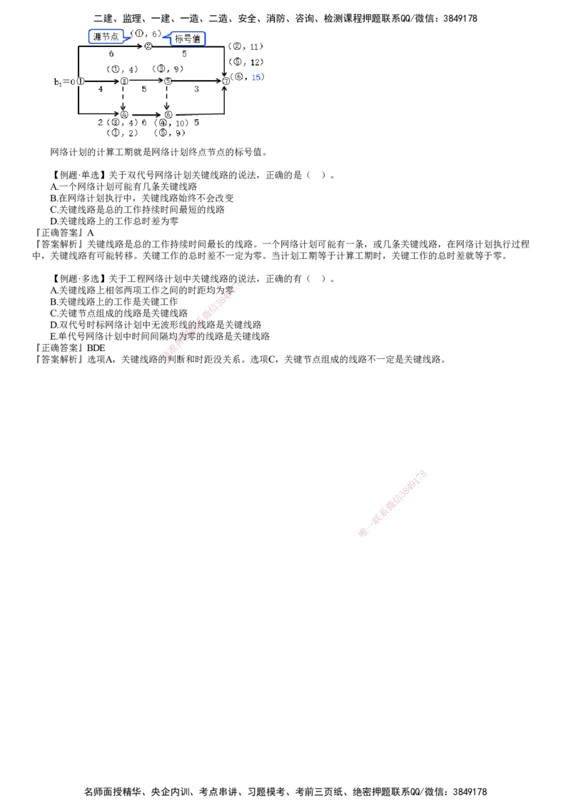 第09讲　工程网络计划技术（六）_2026年一级建造师_2026年一建管理_2025年一建管理SVIP_02-基础精讲✿高端面授✿深度强化_04-管理《基础精讲班》李娜JG