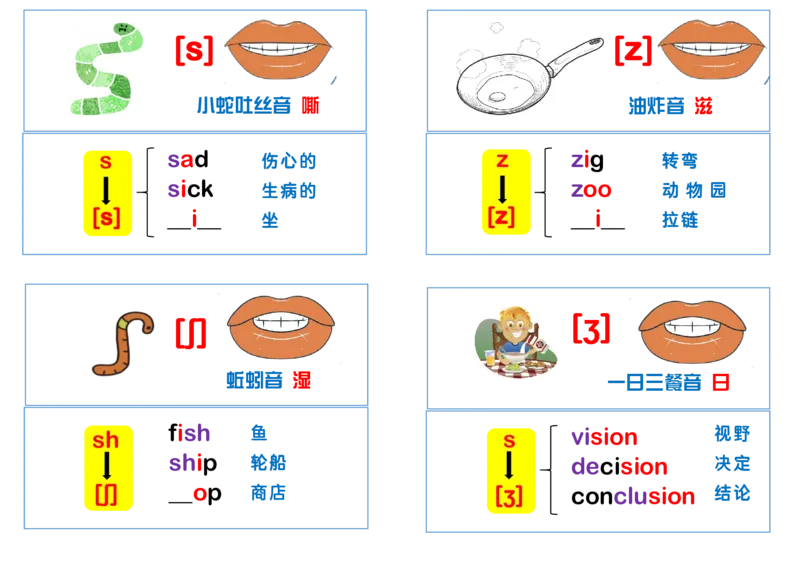 音标、发音、口型图、单词小卡片-(2)_小学全网线上同款资料_28号文件小初英语