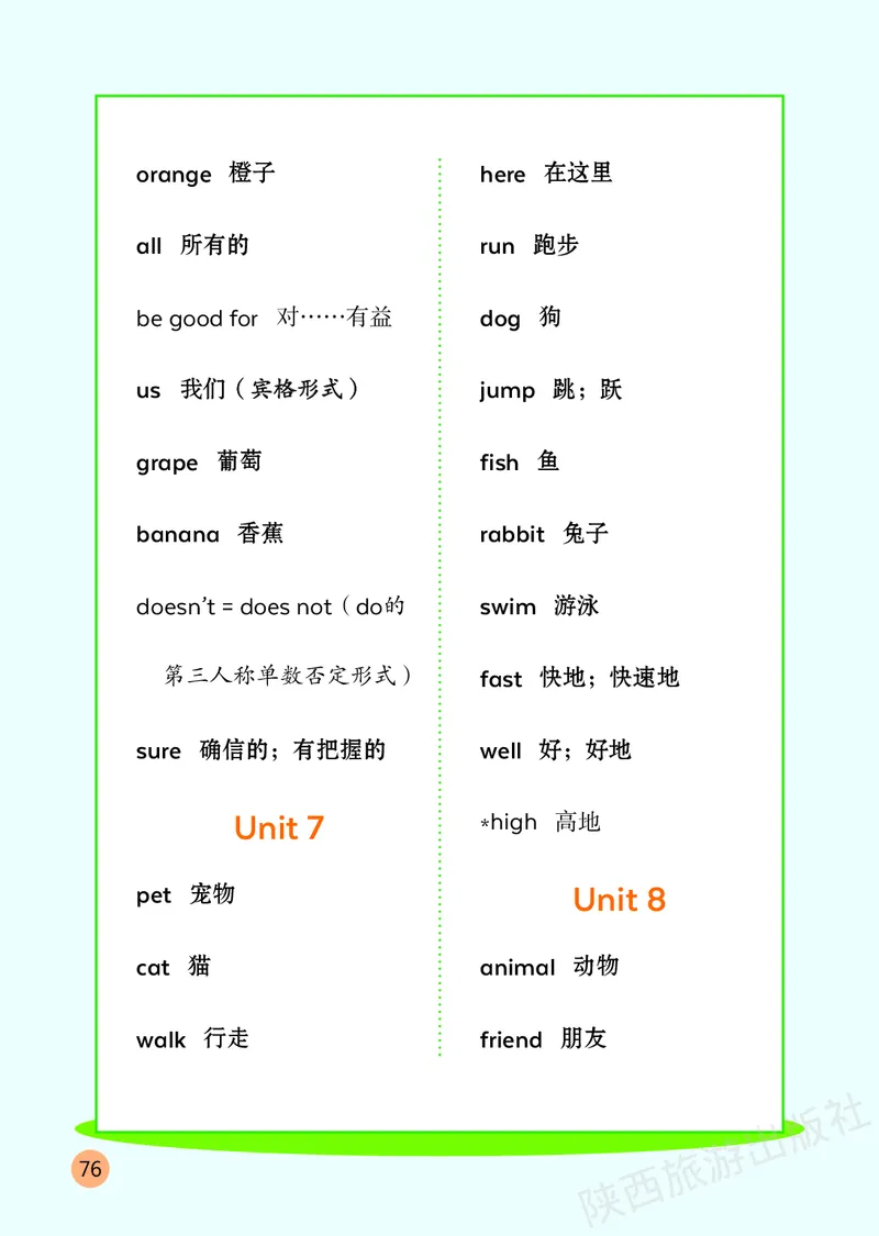 英语三下陕旅版（2025春）_小学全网线上同款资料_2025春新增教材合集_小学英语（2025春新教材）