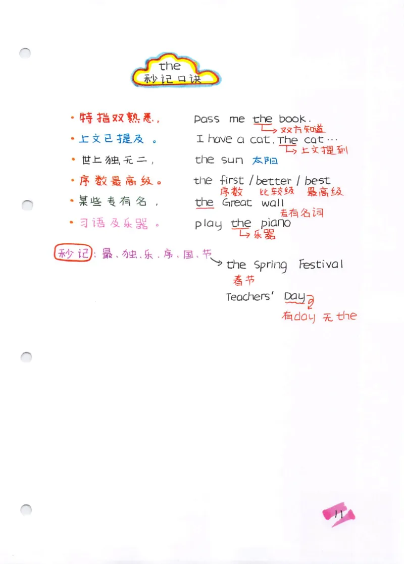 语法-学霸笔记_小学全网线上同款资料_28号文件小初英语