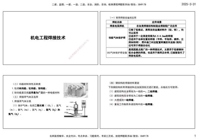 03.25年一建《机电》直播带学（2）-打印版_2026年一级建造师_2026年一建机电_2025年一建机电SVIP_02-基础精讲✿高端面授✿深度强化_41-机电《直播带学班》唐鹤XT_--配套讲义--