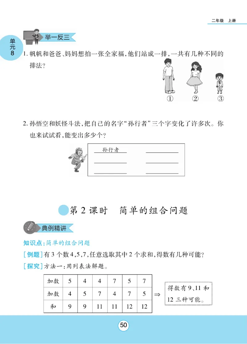 《优佳好》知识梳理课前预习-23秋数学2年级上册（RJ）_二年级上下册资料_小学二年级学习资料-25年更新版_2-03、小学二年级数学上册_2-3-2、练习题、作业、试题、试卷_人教版_电子册类