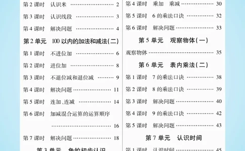 《优佳好》知识梳理课前预习-23秋数学2年级上册（RJ）_二年级上下册资料_小学二年级学习资料-25年更新版_2-03、小学二年级数学上册_2-3-2、练习题、作业、试题、试卷_人教版_电子册类