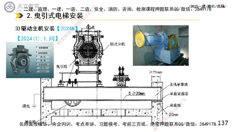 W2025一建机电-高扬-技术板块6-仪表、智能化、电梯_2026年一级建造师_2026年一建机电_2025年一建机电SVIP_04-冲刺串讲✿考点强化✿小灶集训_31-机电《案例专项班》高扬DL_讲义