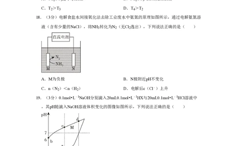 2023年高考化学试卷（上海）（空白卷）_历年高考真题合集_化学历年高考真题_新&middot;PDF版2008-2025&middot;高考化学真题_化学（按省份分类）2008-2025_2008-2025&middot;（上海）化学高考真题