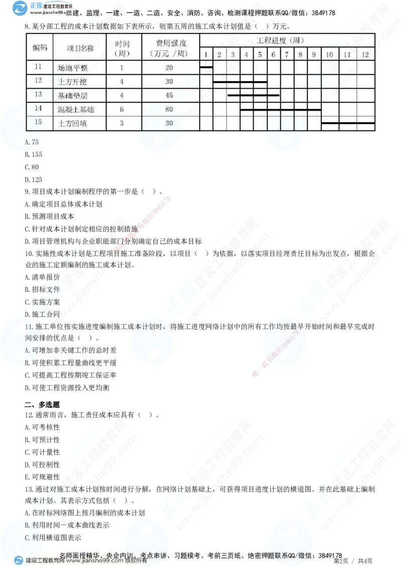 JG-管理-精讲习题_2026年一级建造师_2026年一建管理_2025年一建管理SVIP_01-精华文档✿电子教材✿历年真题_47-管理《精讲习题》JG