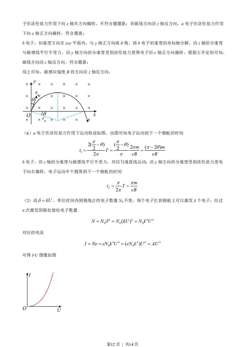 2023年高考物理试卷（天津）（解析卷）_物理历年高考真题_新&middot;PDF版2008-2025&middot;高考物理真题_物理（按试卷类型分类）2008-2025_自主命题卷&middot;物理（2008-2025）_天津自主命题&middot;物理（2008-2024）