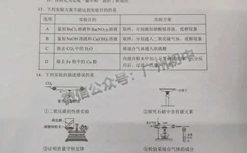 2025增城区中考一模化学试题_广州九上月考+期中+期末+一模二模+中考真题_广州2025年中考一模_2025年11区中考一模_增城区