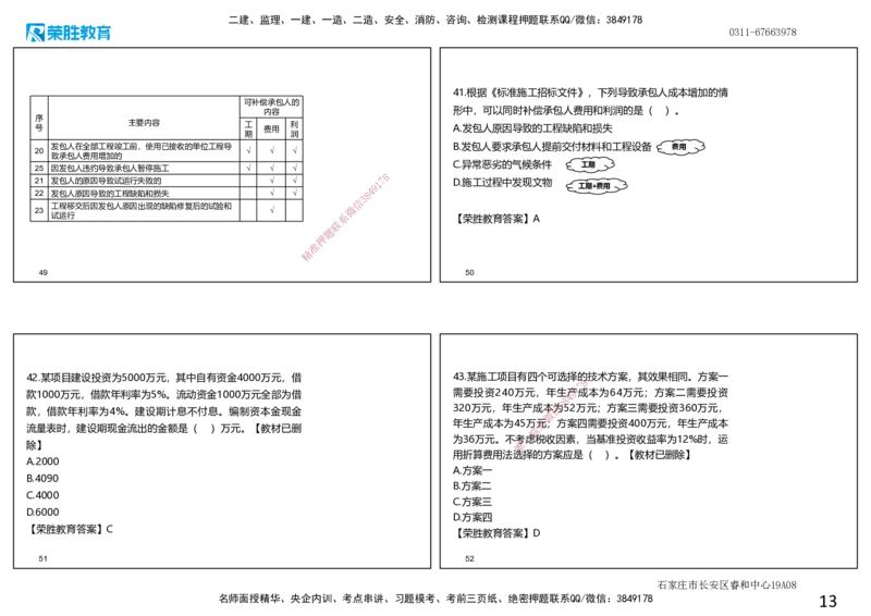 2021年一建经济真题解析讲义.（可打印版）_2026年一级建造师_2026年一建经济_2025年一建经济SVIP_03-习题精析✿实战特训✿模考通关_50-经济《历年真题班》李初夏RS_讲义