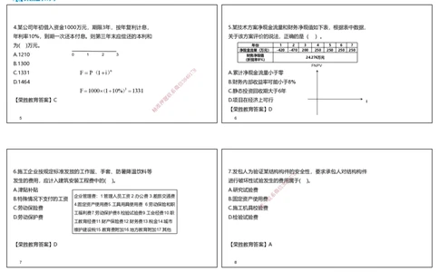 2021年一建经济真题解析讲义.（可打印版）_2026年一级建造师_2026年一建经济_2025年一建经济SVIP_03-习题精析✿实战特训✿模考通关_50-经济《历年真题班》李初夏RS_讲义