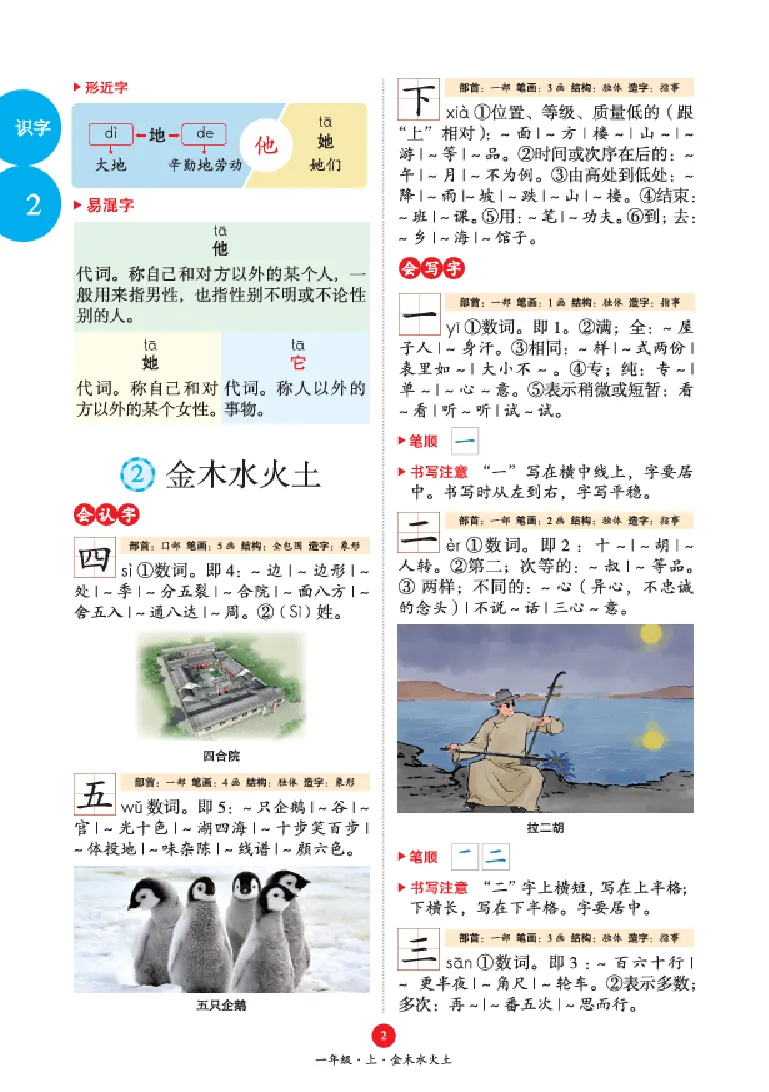 字词句手册-六三版_一年级语文上册（统编版）_老课标资料_教学视频_第一套_010-绘本课堂PDF可下载打印