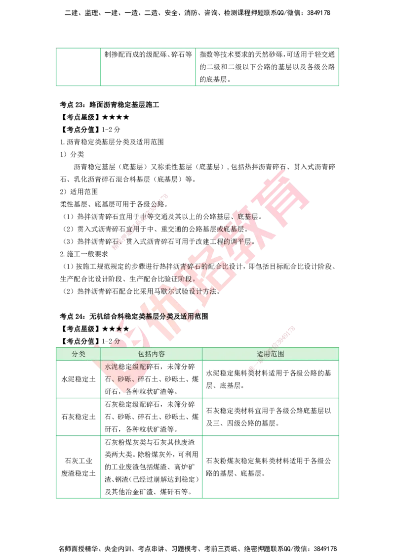 YL-公路-考点一本通_2026年一级建造师_2026年一建公路_2025年一建公路SVIP_05-考前密训✿央企特训✿机构普押_10-公路《考点一本通》YL