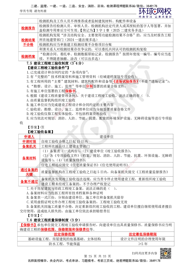 HQ-法规-突击小灶班_2026年一建法规_2025年一建法规SVIP_04-冲刺串讲✿考点强化✿小灶集训_52-法规《突击小灶班》陈印HQ