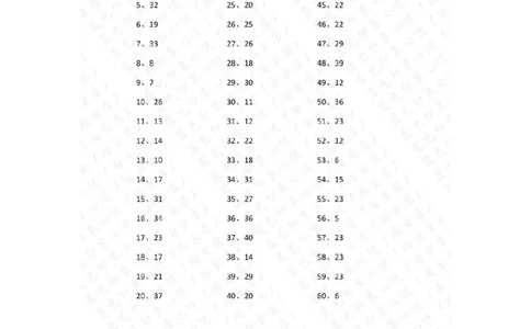80以内减法第91-110篇答案_小学数学口算竖式脱式计算应用题一二三四五六年级上下册电_小学数学口算题库电子版（1-6）_小学数学口算一年级_口算题适合1年级(含答案）