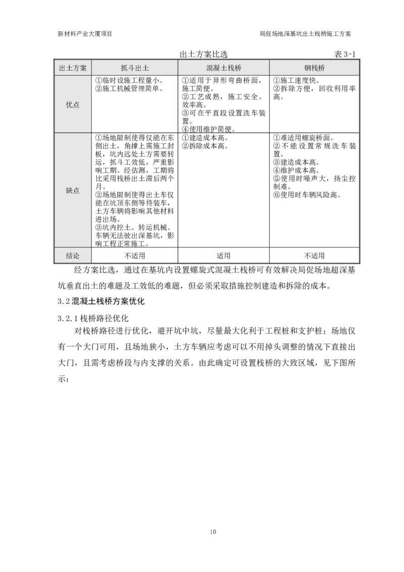 ①新材料产业大厦项目局促场地深基坑出土栈桥施工方案_2021-2023年优秀施组方案_施工方案_方案15-新材料产业大厦项目土石方及基坑支护工程&mdash;局促深基坑出土栈桥安全专项施工方案