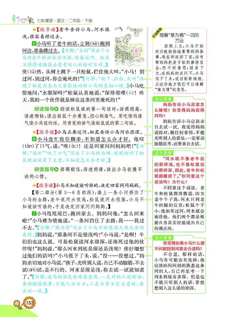 《七彩课堂》语文2年级下册（RJ）_二年级上下册资料_小学二年级学习资料-25年更新版_2-02、小学二年级语文下册_2-2-2、练习题、作业、试题、试卷_电子册类