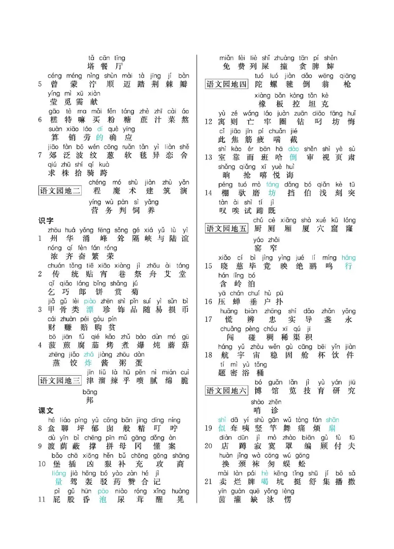 《七彩课堂》语文2年级下册（RJ）_二年级上下册资料_小学二年级学习资料-25年更新版_2-02、小学二年级语文下册_2-2-2、练习题、作业、试题、试卷_电子册类