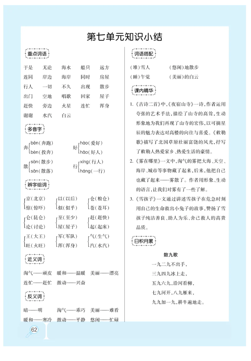 《优秀三好生》课时-语文2年级上册（RJ）_二年级上下册资料_小学二年级学习资料-25年更新版_2-01、小学二年级语文上册_2-1-2、练习题、作业、试题、试卷_电子册类