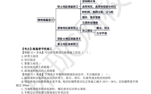 第3讲-第1章路基工程（3）_2026年一级建造师_2026年一建公路_2025年一建公路SVIP_03-习题精析✿实战特训✿模考通关_19-公路《精题必练班》吴然HQ