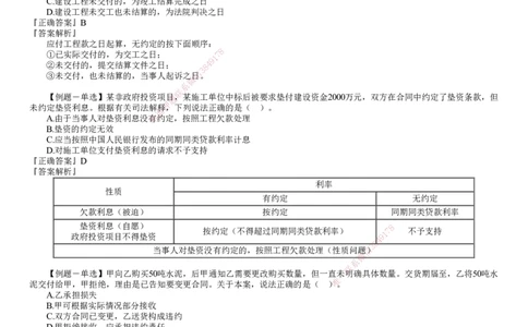第02讲　建设工程合同法律制度（二）_2026年一建法规_2025年一建法规SVIP_03-习题精析✿实战特训✿模考通关_16-法规《习题解析班》张小强JG_第五章　建设工程合同法律制度