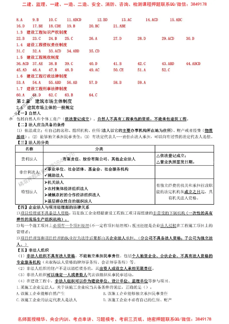 一建法规-集训白皮书_1_2026年一建法规_2025年一建法规SVIP_05-考前密训✿央企特训✿机构普押_41-法规《集训白皮书》SMR推荐