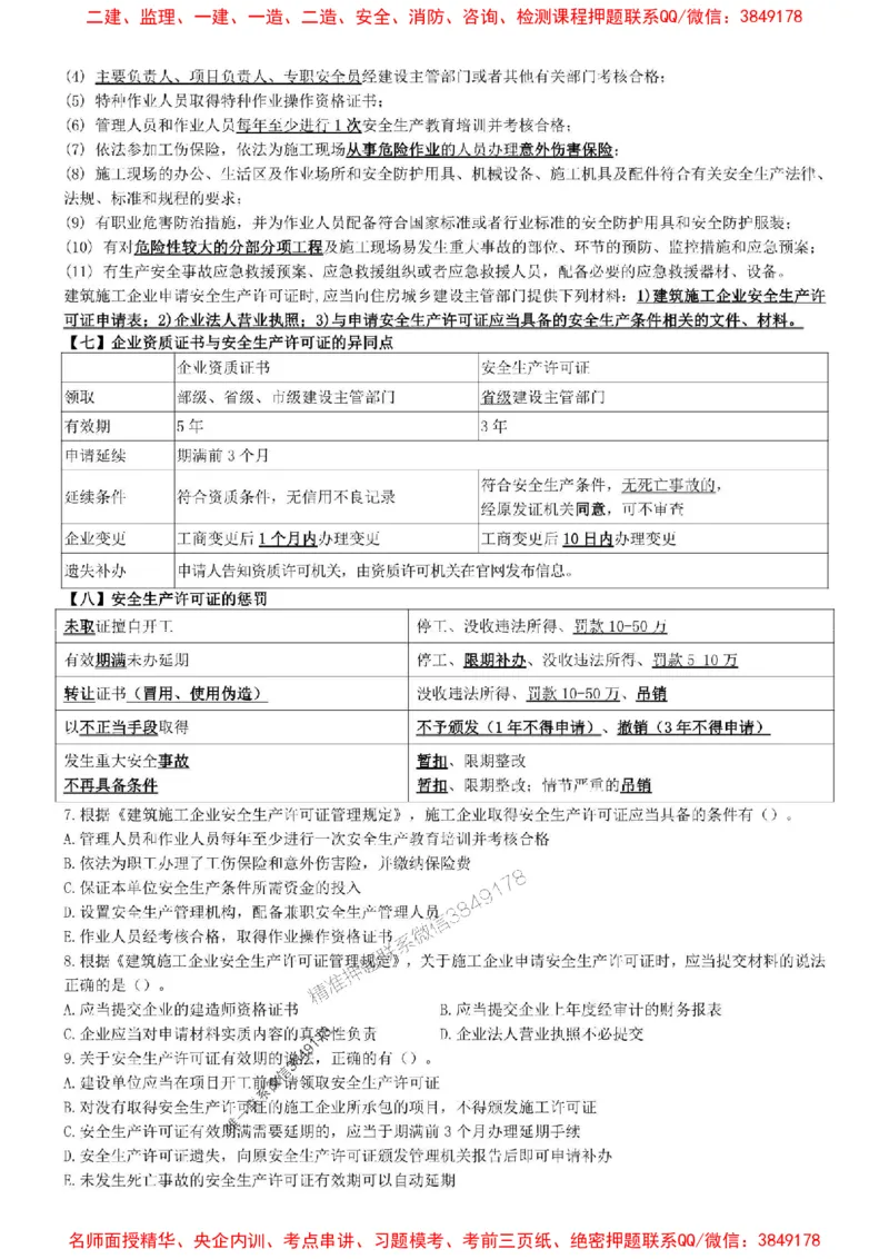 一建法规-集训白皮书_1_2026年一建法规_2025年一建法规SVIP_05-考前密训✿央企特训✿机构普押_41-法规《集训白皮书》SMR推荐