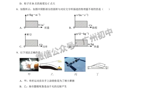 2024荔湾区中考一模物理试题答案解析_广州九上月考+期中+期末+一模二模+中考真题_广州2024年中考一模_荔湾区