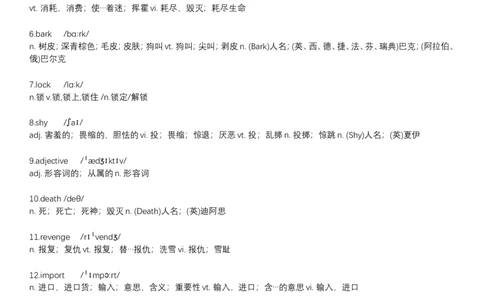 四级词汇表-乱序word版可编辑_大学英语四级+六级_四级真题_专项_四级单词_英语四级词汇