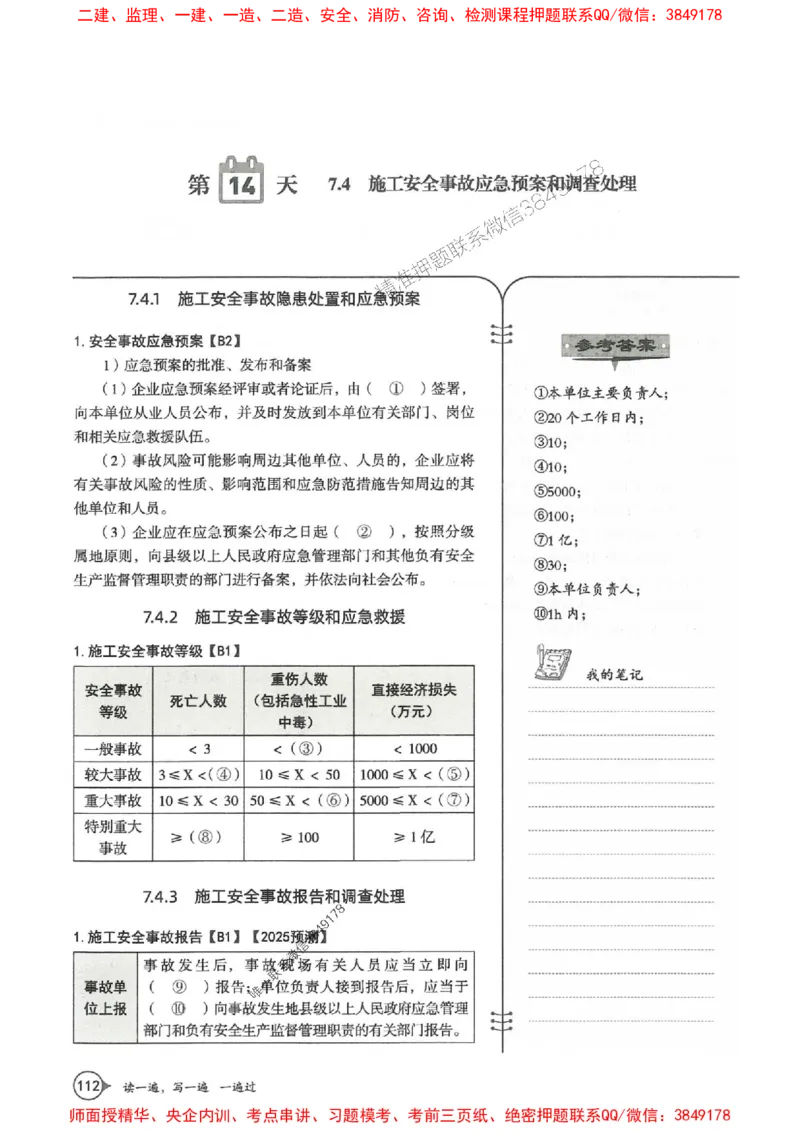 一建管理-一建一遍过-高频考点默写本（25年新版）_2026年一级建造师_2026年一建管理_2025年一建管理SVIP_01-精华文档✿电子教材✿历年真题