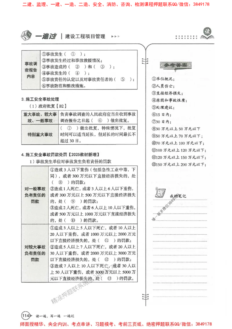 一建管理-一建一遍过-高频考点默写本（25年新版）_2026年一级建造师_2026年一建管理_2025年一建管理SVIP_01-精华文档✿电子教材✿历年真题