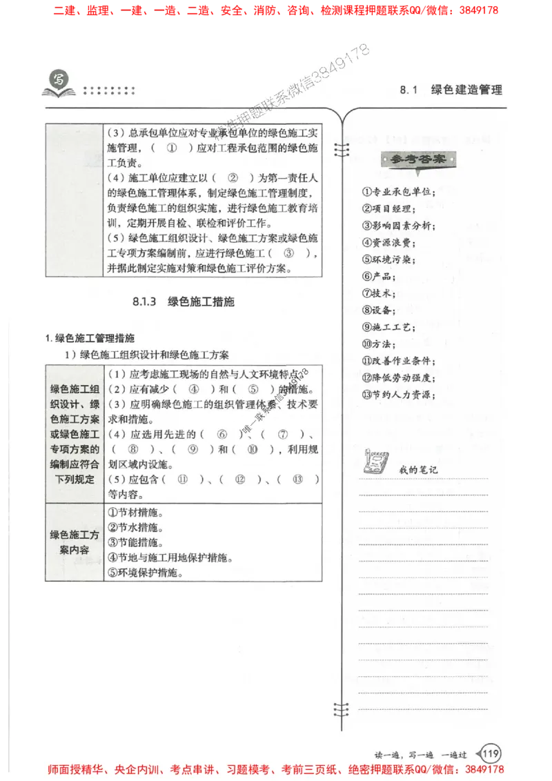 一建管理-一建一遍过-高频考点默写本（25年新版）_2026年一级建造师_2026年一建管理_2025年一建管理SVIP_01-精华文档✿电子教材✿历年真题